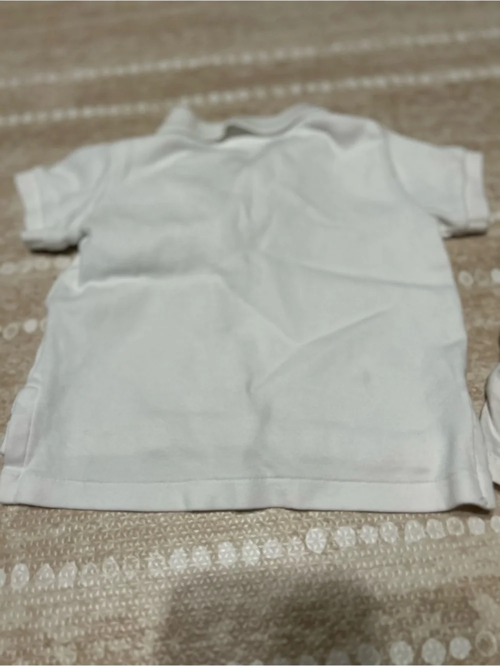 Ralph Lauren Kids White Polo & Tee Set with Navy Pony Logos